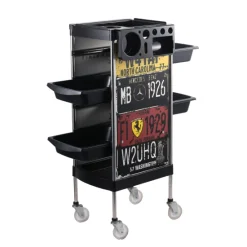 BARBER ASSISTANT HAIR VINTAGE TROLLY X11-B