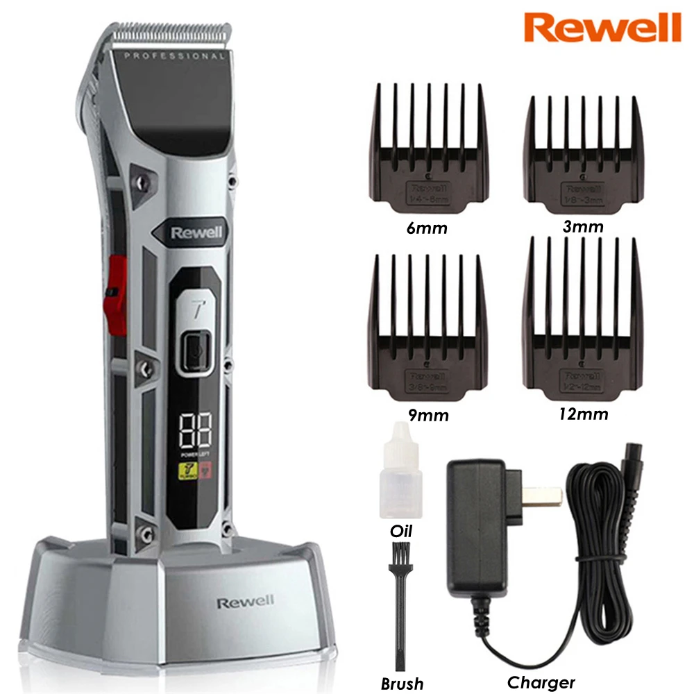 Rewell-F17-F29-Hair-Clipper-for-Men-Rechargeable-Hair-Trimmer-Electric-Beard-Razor-Cutter-Barber-Haircut