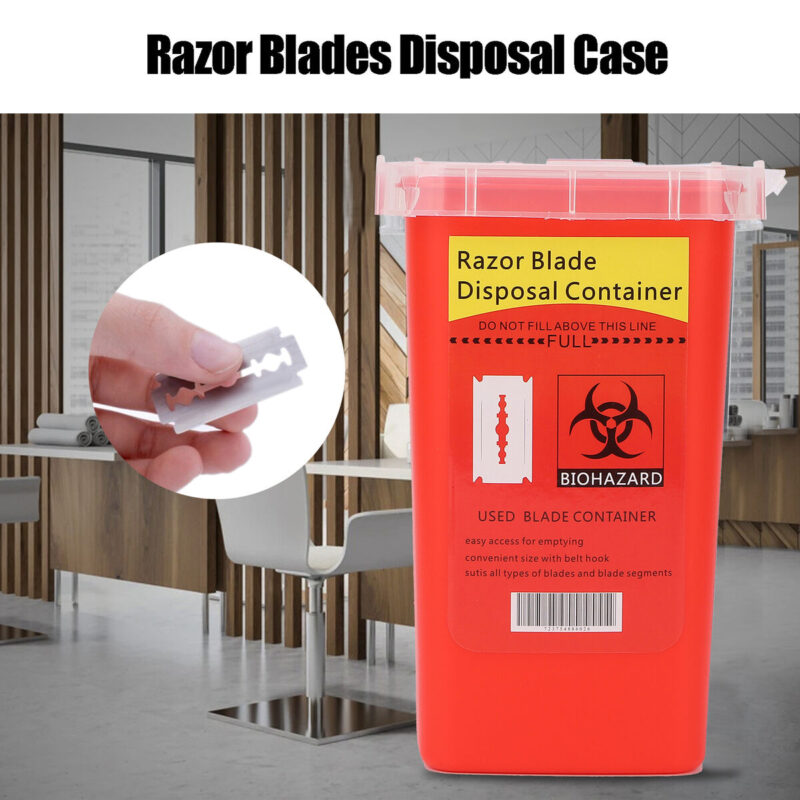 RAZOR BLADE DISPOSABLE CONTAINER - JWINBROS