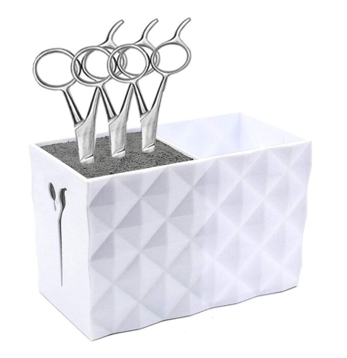 SCISSOR HOLDER WHITE
